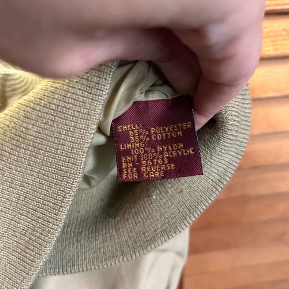 Vintage Arnie's Bay Hill Classic Beige Golf Jacket Men’s XL - Good Condition - Picture 6 of 7